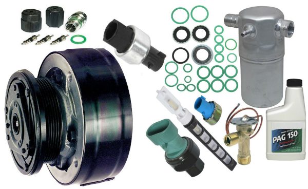 94 95 SUBURBAN C/K 2500 5.7L 6.5L 7.4L V8 NEW COMPRESSOR TOTAL SERVICE PACKAGE KIT 15-20189 58948 15-2874 15-50812 15-1612 15-50445 15-5378 15-2962